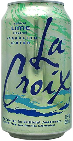 Agua con gas lima 12 oz